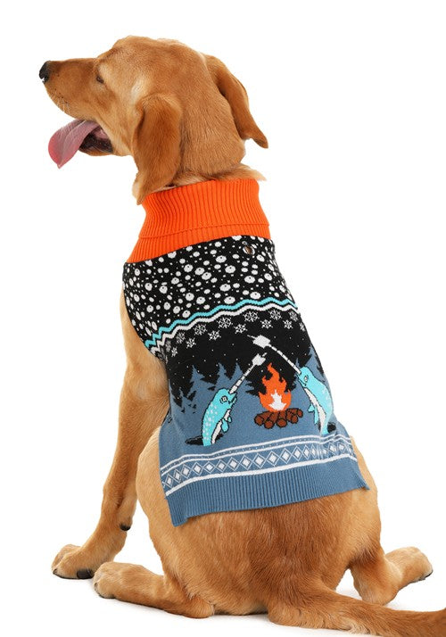 Narwhal Holiday Pet Sweater - US 4451
