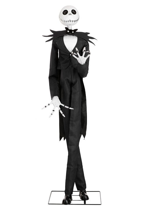 6FT Disney Nightmare Before Christmas Jack Skellington Animatronic Decoration - US 1990