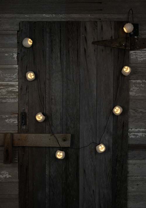 Nightmare Before Christmas Jack Skellington Emote Glow Light String - US 2513