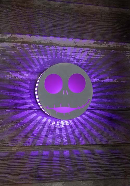 Nightmare Before Christmas Jack Skellington Radiant Shadows Decoration - US 6610