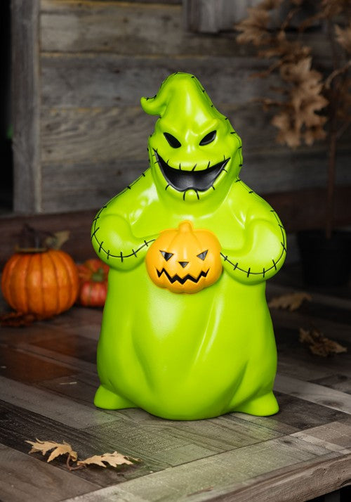 24-Inch Nightmare Before Christmas Light Up Blow Mold Oogie Boogie Decoration - US 0957