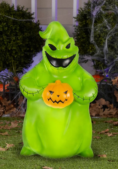 24-Inch Nightmare Before Christmas Light Up Blow Mold Oogie Boogie Decoration - US 0957