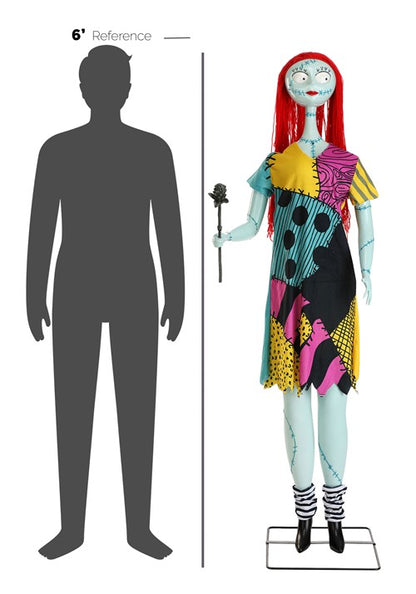 5.8FT Disney Nightmare Before Christmas Sally Animatronic Halloween Decoration - US 7404