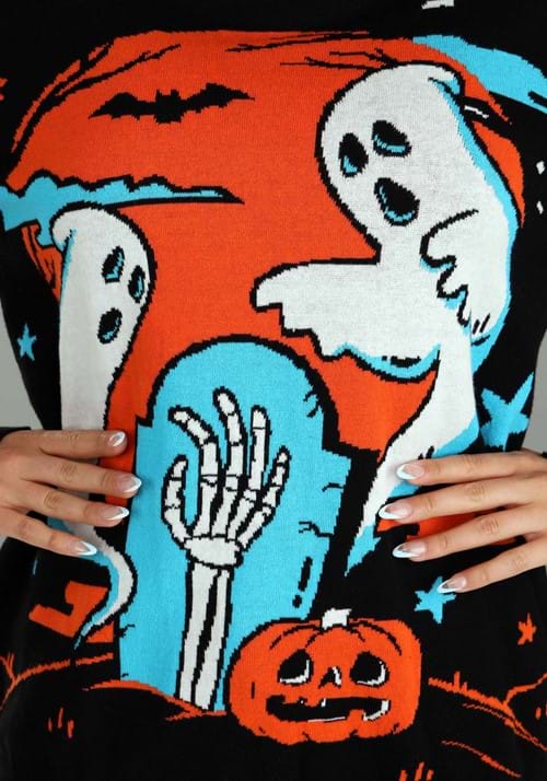Neon Halloween Sweater for Adults - US 0796