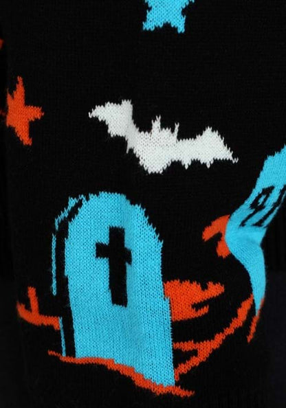 Neon Halloween Sweater for Adults - US 0796