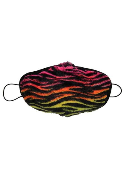 Adult Neon Tiger Face Mask - US 7221