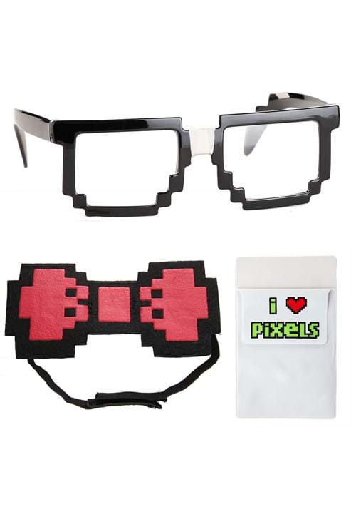 Nerd Pixel Costume Acccessory Kit - US 3122