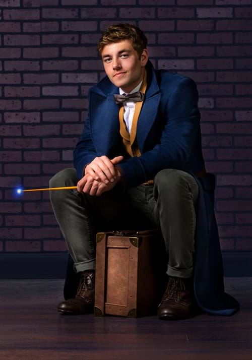 Men's Fantastic Beasts Newt Scamander Costume Jacket - US 4438