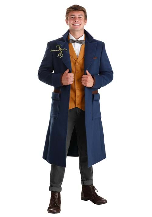 Men's Fantastic Beasts Newt Scamander Costume Jacket - US 4438