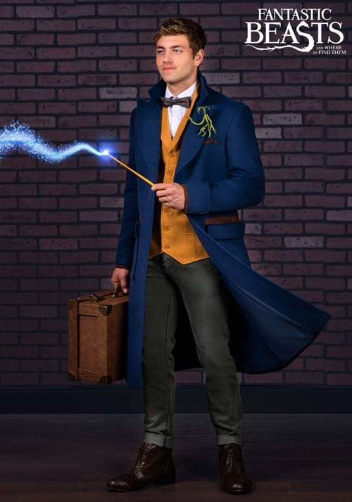 Men's Fantastic Beasts Newt Scamander Costume Jacket - US 4438