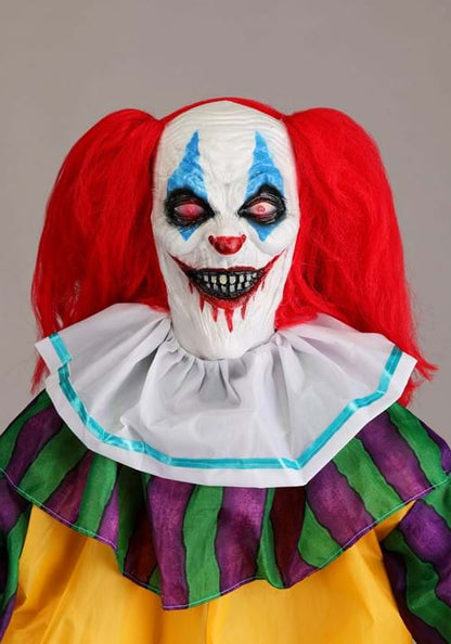 5.5FT Nickles the Nightmare Clown Animatronic Decoration - Scream Saver - US 8443