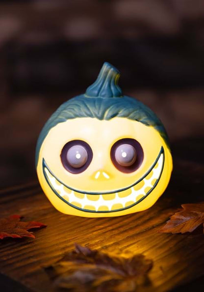 6-Inch Nightmare Before Christmas Barrel Light Up Pumpkin Prop - US 4470