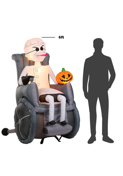 5.5FT Nightmare Before Christmas Dr. Finkelstein Airblown Decoration - US 1692