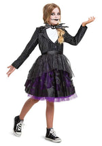Nightmare Before Christmas Jack Skellington Tutu Deluxe Costume for Girls - US 7202