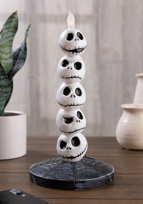 9-Inch Disney Nightmare Before Christmas Jack Skellington Light Up Candle Decoration - US 3398
