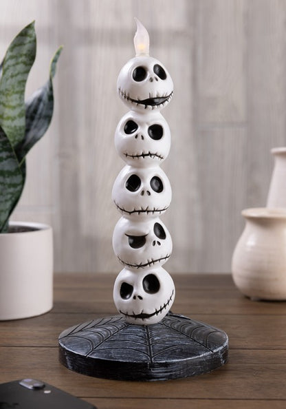 9-Inch Disney Nightmare Before Christmas Jack Skellington Light Up Candle Decoration - US 3398