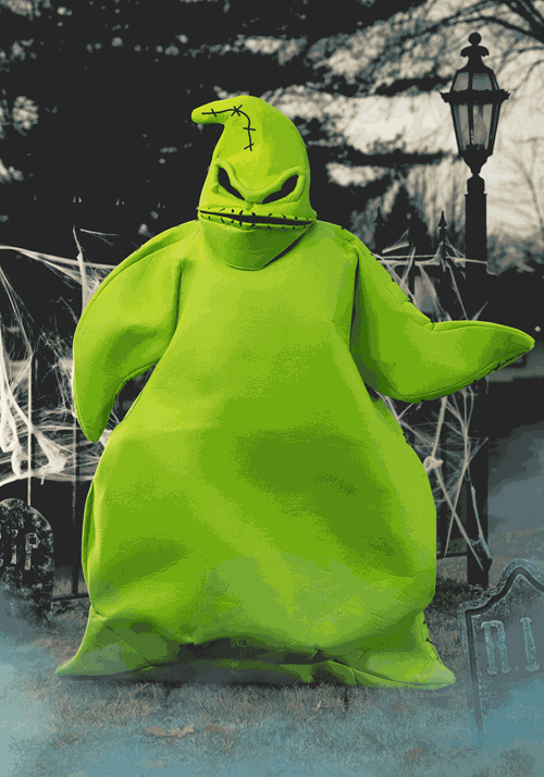 5.8FT Disney Nightmare Before Christmas Oogie Boogie Animatronic Halloween Decoration - US 9731
