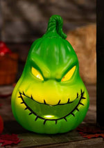 12-Inch Nightmare Before Christmas Oogie Boogie Light Up Pumpkin Decoration - US 1602