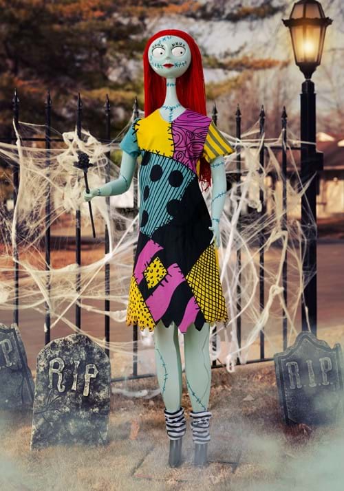 5.8FT Disney Nightmare Before Christmas Sally Animatronic Halloween Decoration - US 7404