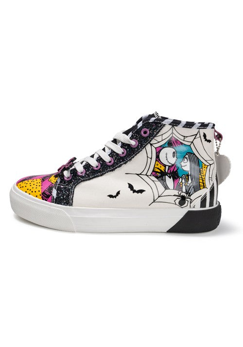 Adult Nightmare Before Christmas Sally High Top Sneaker - US 0211