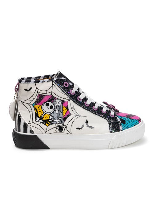 Adult Nightmare Before Christmas Sally High Top Sneaker - US 0211