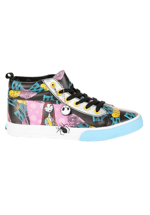 Women's Nightmare Before Christmas Sally High-Top Shoes - US 5923