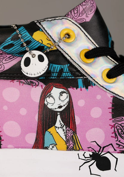Women's Nightmare Before Christmas Sally High-Top Shoes - US 5923