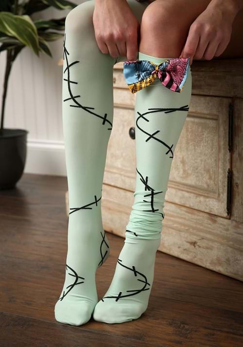 Nightmare Before Christmas Sally Women's Over The Knee Socks - US 3520