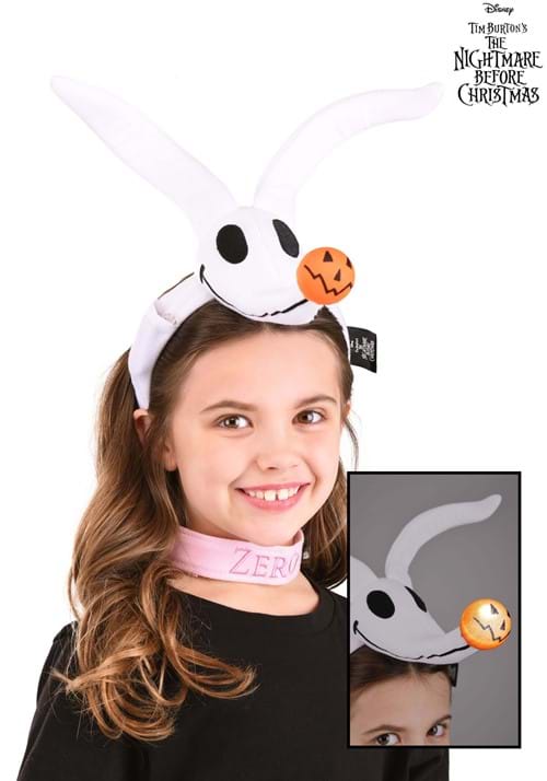 Disney Zero Nightmare Before Christmas Headband & Collar Set - US 6860