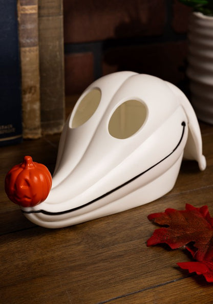 9-Inch Disney Nightmare Before Christmas Zero Light Up Pumpkin Decoration - US 9893