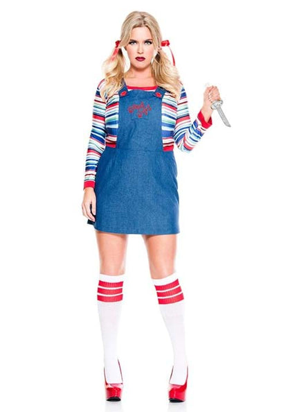 Nightmare Killer Doll Costume for Women - US 6781