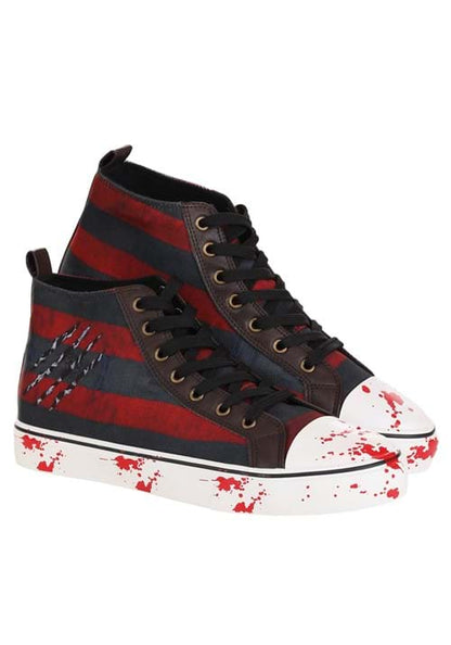 Adult Nightmare On Elm Street Freddy Krueger Sneakers - US 5143