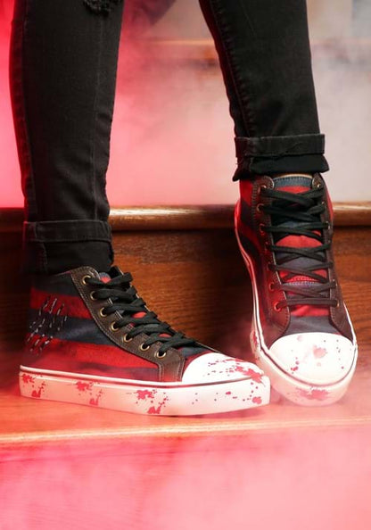 Adult Nightmare On Elm Street Freddy Krueger Sneakers - US 5143