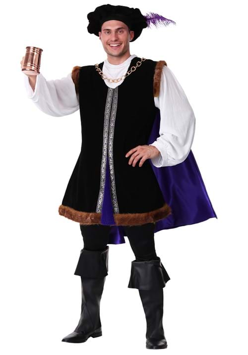 Noble Renaissance Man Costume - US 7749