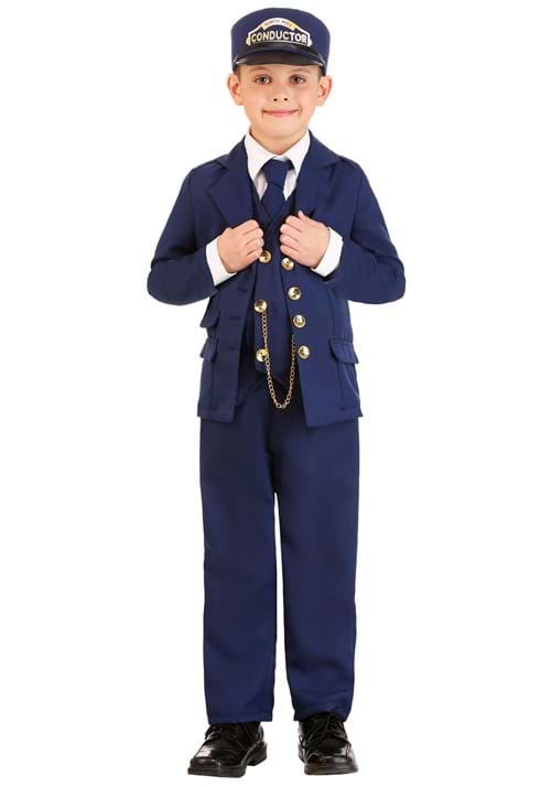 North Pole Train Conductor Costume for Boys - US 8093