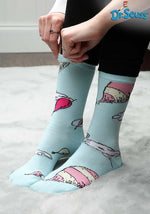 Oh! The Places You'll Go Crew Adult Socks - US 9905