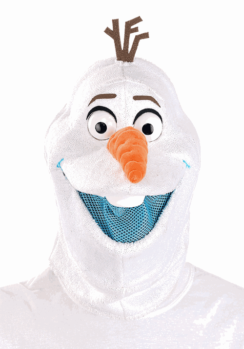 Disney Frozen Olaf Mouth Mover Adult Mask - US 4858