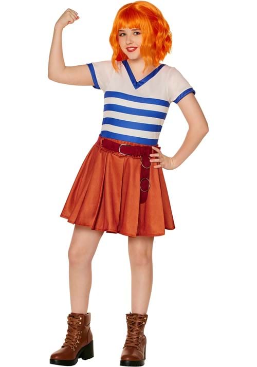 Girl's One Piece Nami Costume - US 4961