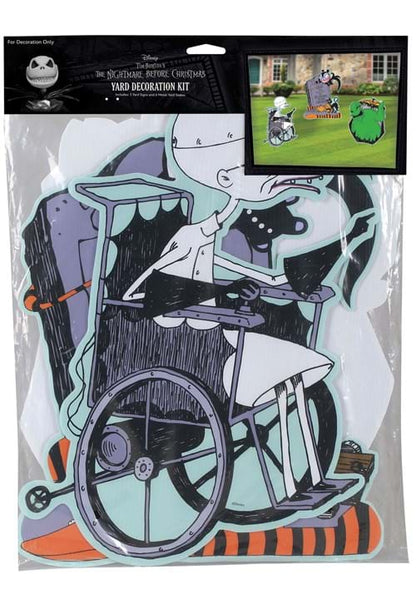 15-Inch Oogie Boogie and Dr Finkelstein Yard Decoration Kit - US 0554