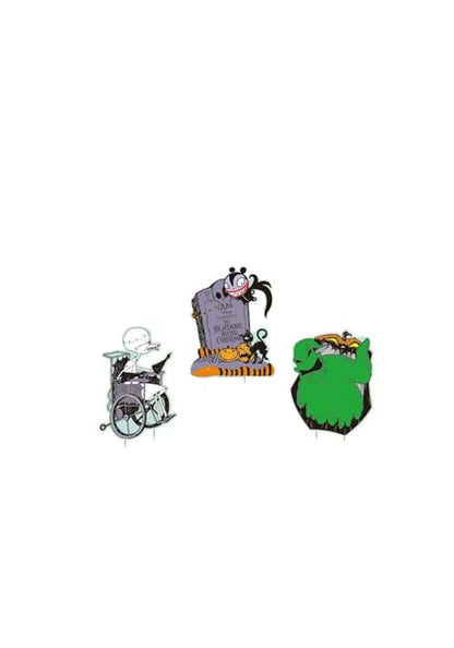 15-Inch Oogie Boogie and Dr Finkelstein Yard Decoration Kit - US 0554