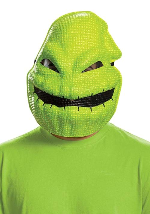 Adult Oogie Boogie Green Vacuform Costume Mask - US 3243
