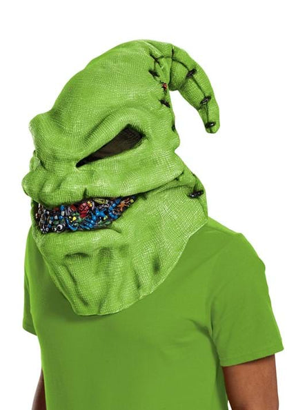 Adult Oogie Boogie Green Vinyl Costume Mask - US 2891