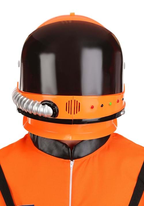 Adult Orange Astronaut Costume Helmet - US 6278