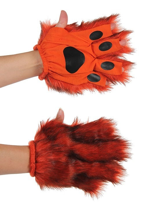 Orange Fingerless Adult Paws - US 1999