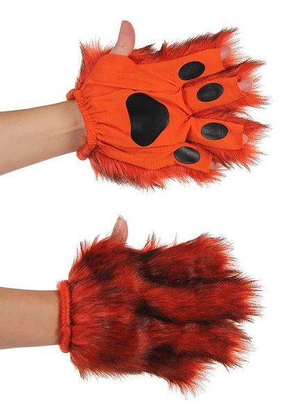 Orange Fingerless Adult Paws - US 1999