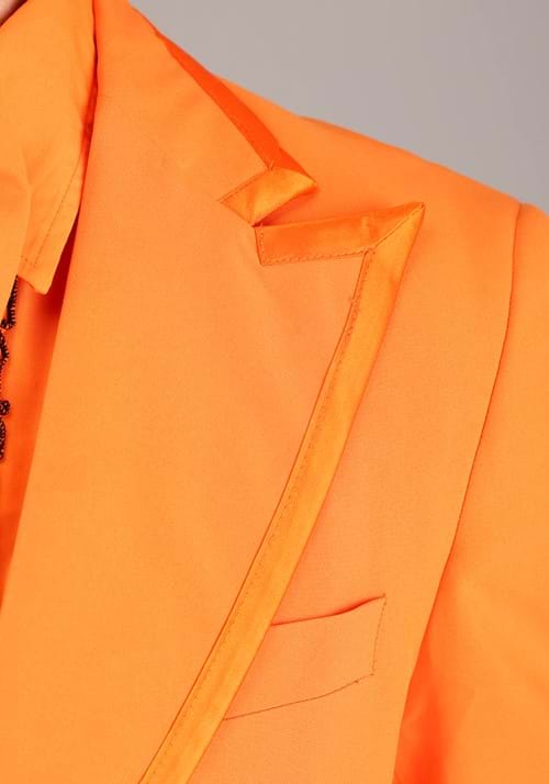 Men's Orange Tuxedo Costume - US 0238