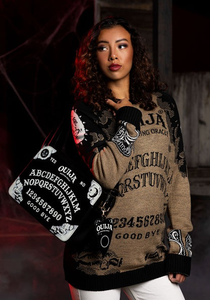 Ouija Board Adult Halloween Sweater - US 7392