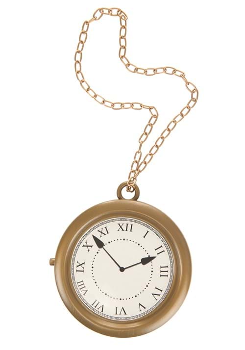 Oversized Clock Costume Necklace - US 0087