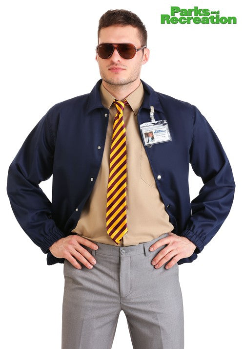 Men's Plus Size Parks and Recreation Burt Macklin Costume - US 8597