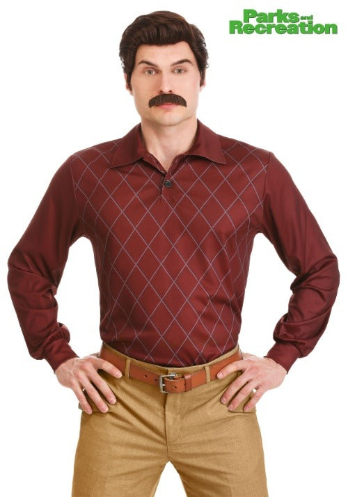 Parks and Recreation Ron Swanson Costume - US 4194
